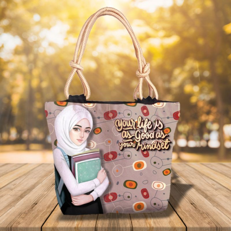 tote bag hijab