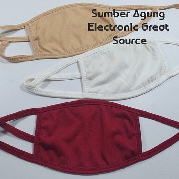 Masker Kain Murah Ecer Grosir Termurah Bahan Lembut Earlooop Headloop