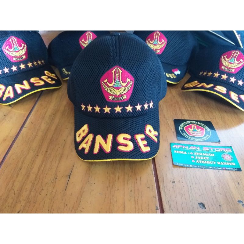 Topi BANSER TIMBUL + NAMA BORDIR