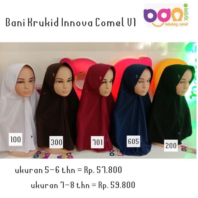 Kerudung BaniBatuta Innova Comel