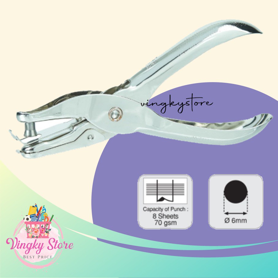 

Pembolong Kertas Satu Lubang One Hole Punch Joyko PU-34