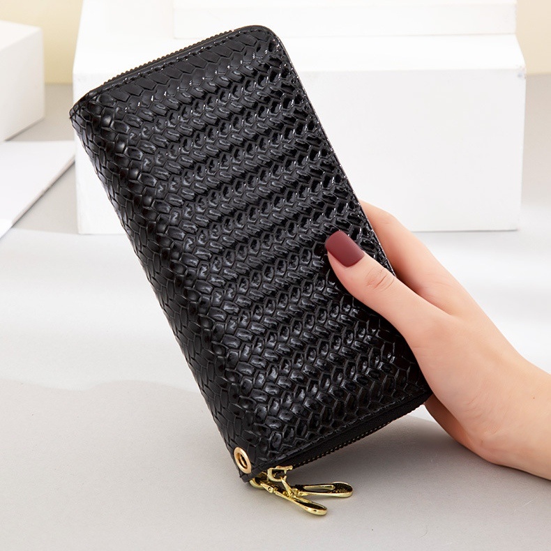 DOMPET PANJANG WANITA 2 RESLETING PESTA KULIT PREMIUM LEGIA FASHION KOREA BRANDED IMPORT SLOT KARTU UANG HP BESAR CEWEK KEKINIAN MURAH REMAJA