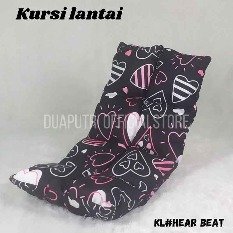 KURSI MALAS MOTIF HEART BEAT