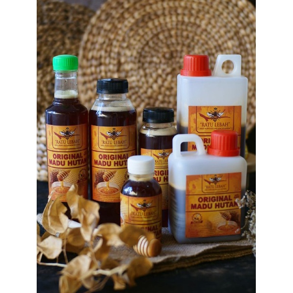 

Madu Hutan Asli Murni 150ml Apis Dorsota Sialang Riau Sumatera Ratu Lebah