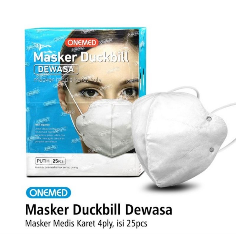 Masker duckbill dewasa onemed
