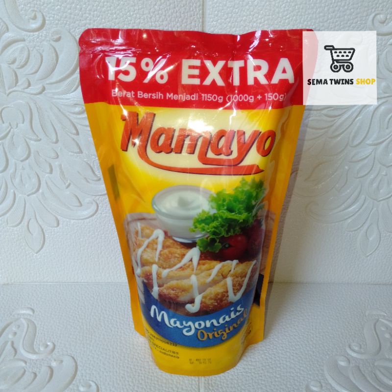 

MAMAYO Mayonaise 1kg + 150g / Mayonais Original / Mayones Saus Mayo 1000gr + 150gr