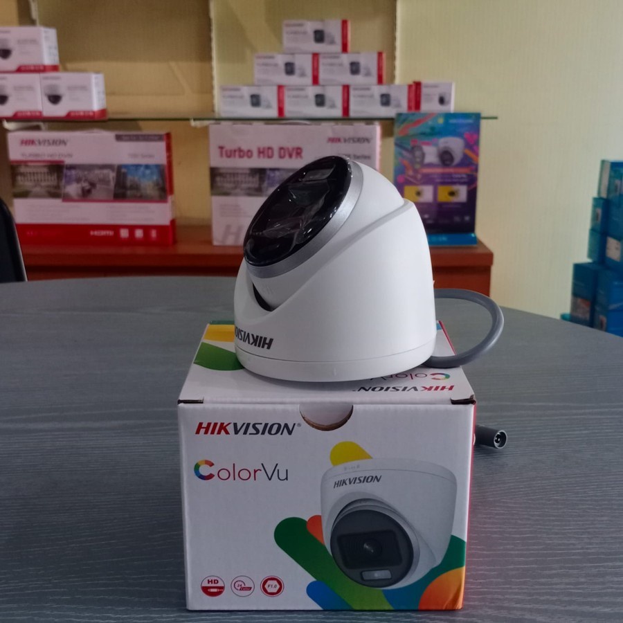 CCTV HIKVISION 2MP COLORVU INDOOR 2CE70DF0T-PF 1080P FULL COLOR