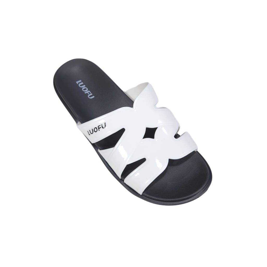 jelly sandal slop wanita luofu sendal karet selop import cewek E7206SH6W