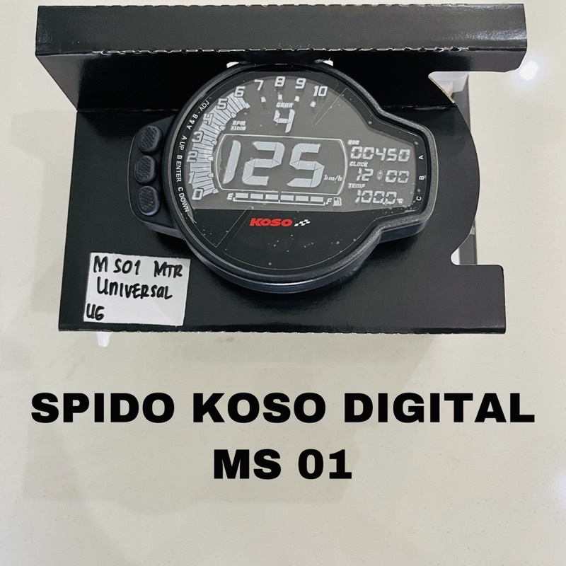 SPEEDOMETER SPEDO KOSO ORIGINAL MS01 SPIDO MS 01