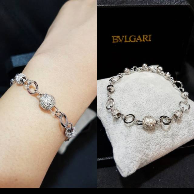 Gelang Premium Quality Lapis emas Anti Karat Anti Alergi Bracelet Zircon 8383