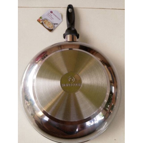 Stir wok Homecook stainless ukuran 28