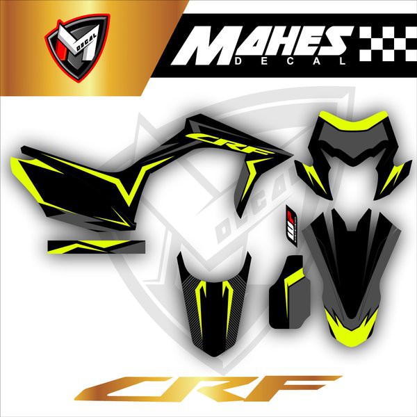 

Sticker DEKAL DECAL CRF 150L Stiker Custom Fullbody Desain Motif Abu Stabilo BL Abu Stabilo
