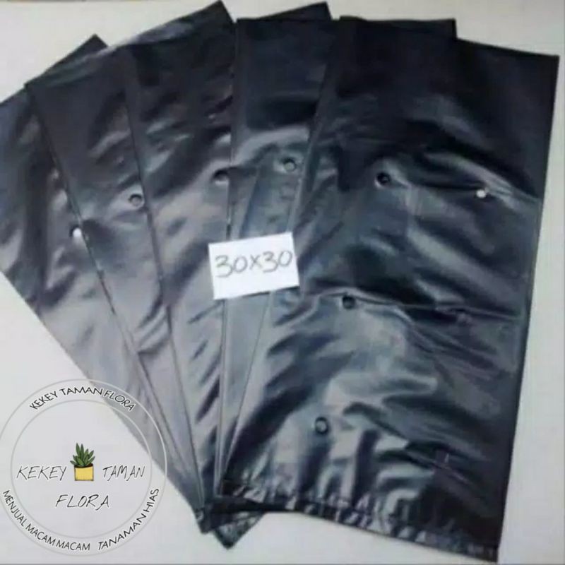 Polybag 30x30cm/Polibag/Polibek Tanaman 20pcs