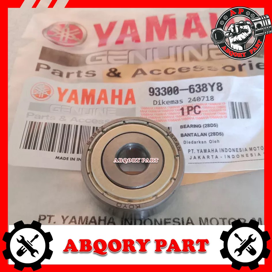 abqory part___Bearing cvt mio 638Z bearing laher bak cvt mio