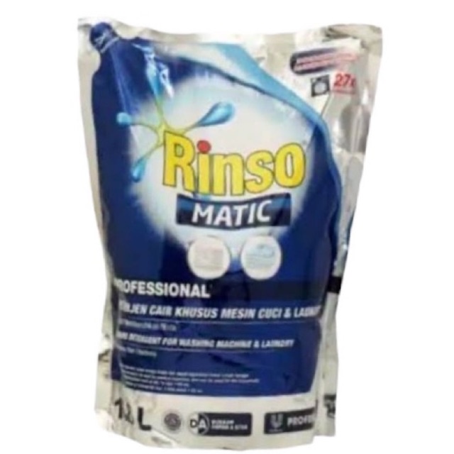 Rinso Matic 1.65L Deterjen Cair