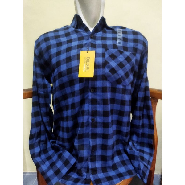 KEMEJA FLANEL PRIA DIESEL