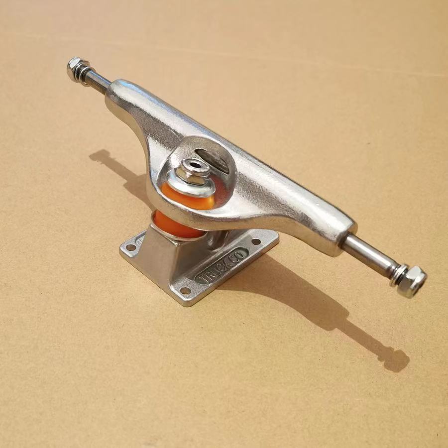 Truk Skateboard 149 Mandiri 149mm Aluminium Alloy Street Skating Trucks Silver