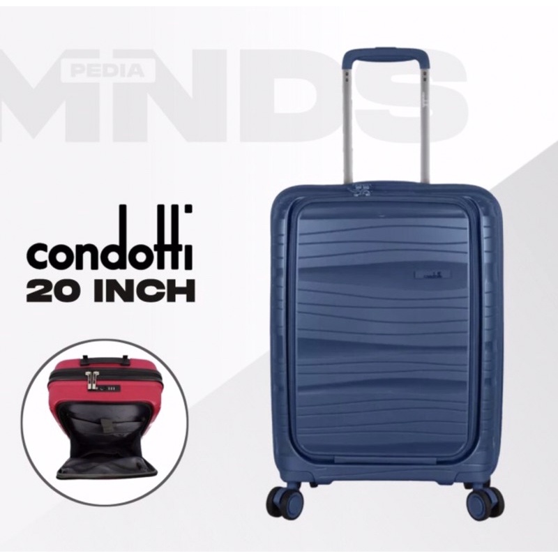 Koper 20 Inch Condotti Slop Laptop Double Zipper