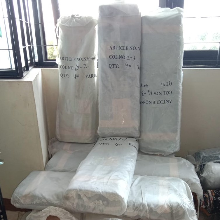 (HARGA PER 0,5 METER) Kain TOYOBO ROYAL MIX Platinum
