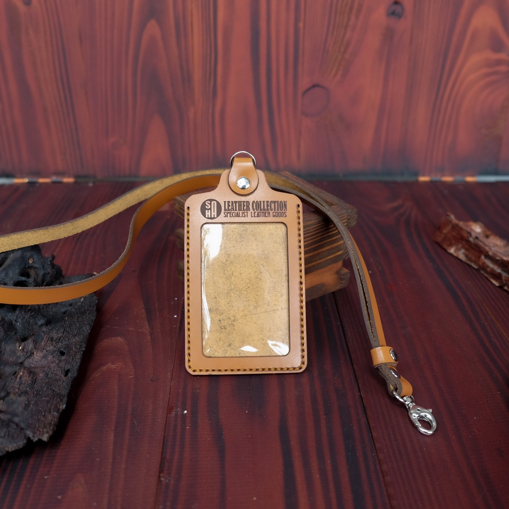 

ID CARD HOLDER KULIT / NAME TAG KULIT ASLI