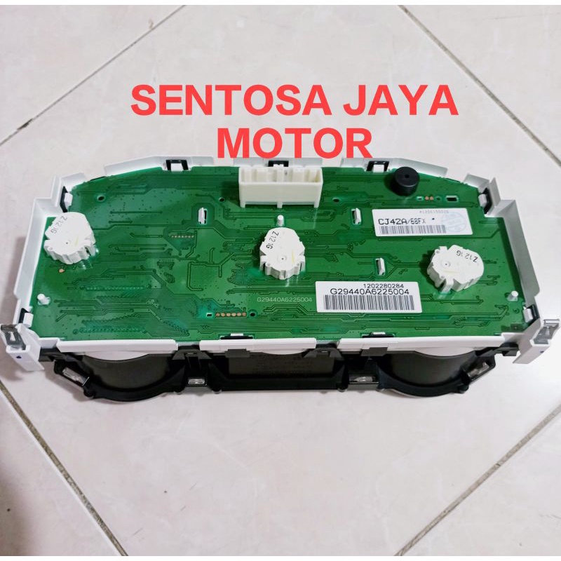 SPEEDOMETER SPEDOMETER KILOMETER NISAAN GRAND LIVINA L10 MANUAL MT  ORIGINAL ASLI