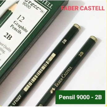 

PENSIL 2B FABER CASTELL 9000