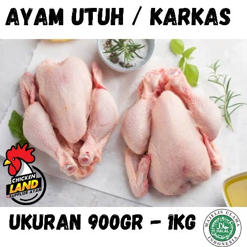 

AYAM KARKAS BROILER Ukuran 900 - 1Kg