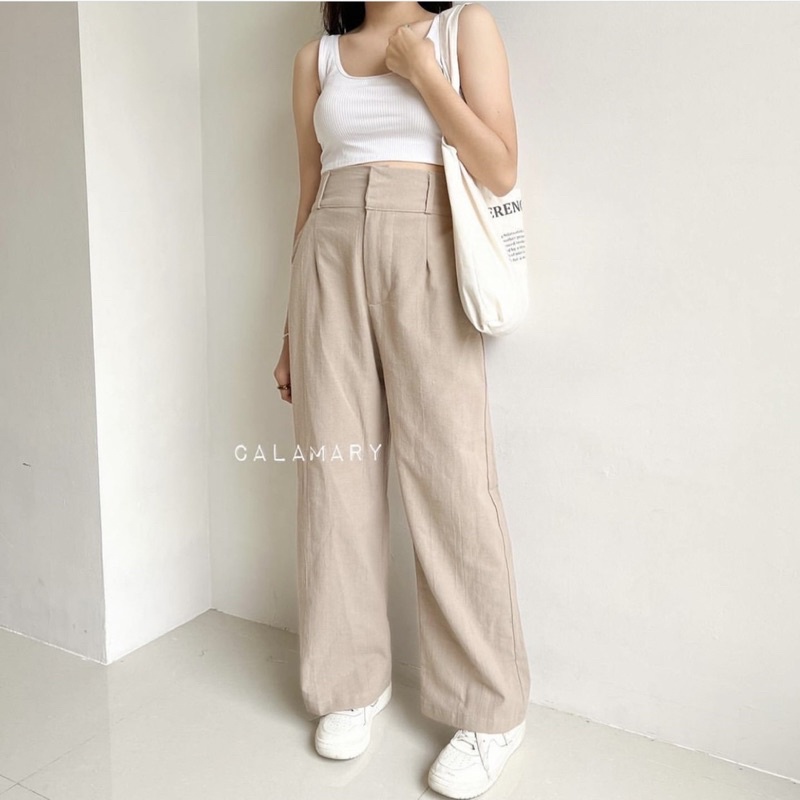 REVY PANTS BASIC LINEN 2295