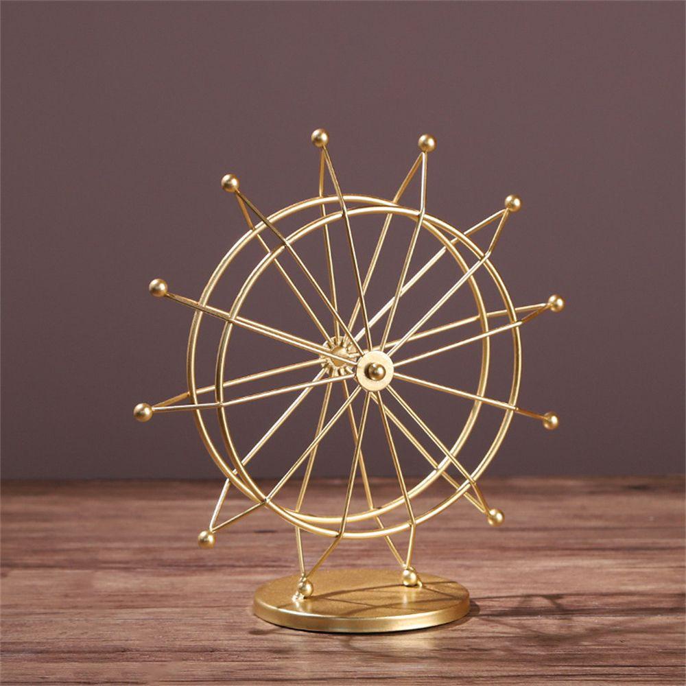 Populer Ferris Wheel Model Kreatif Dapat Diputar Nordic Desktop Ornamen