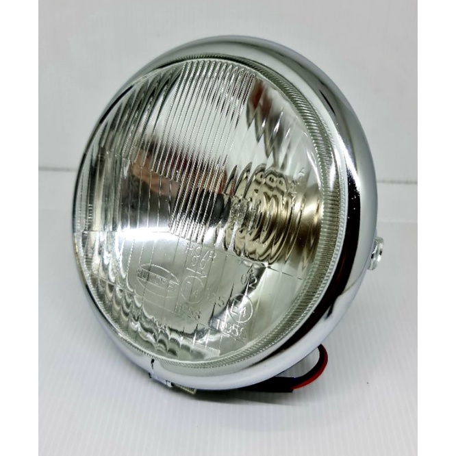 Reflektor Lampu Depan Motor CB Headlamp Lampu Jute Pesek Clasic Klasik Lampu Depan CB Japstyle