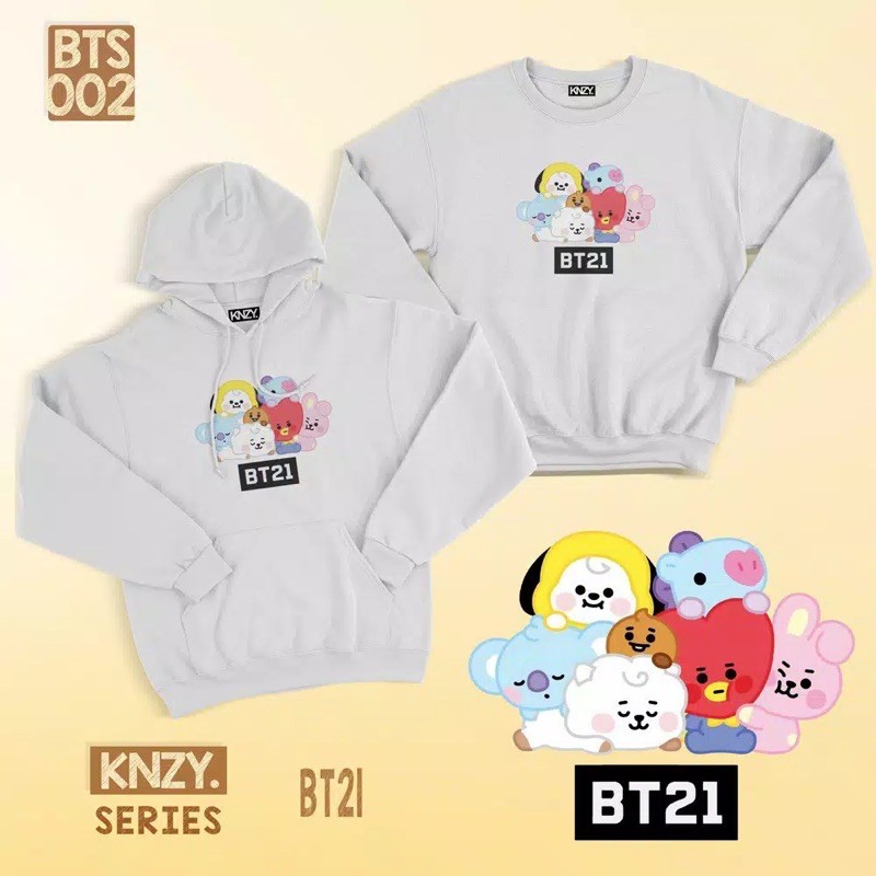 Sweater / Hoodie BT21 (Jaket BT21)