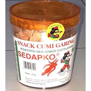 [HALAL] Sedapko Snack Cumi Juhi Garing Special Roasted Squid 75gr