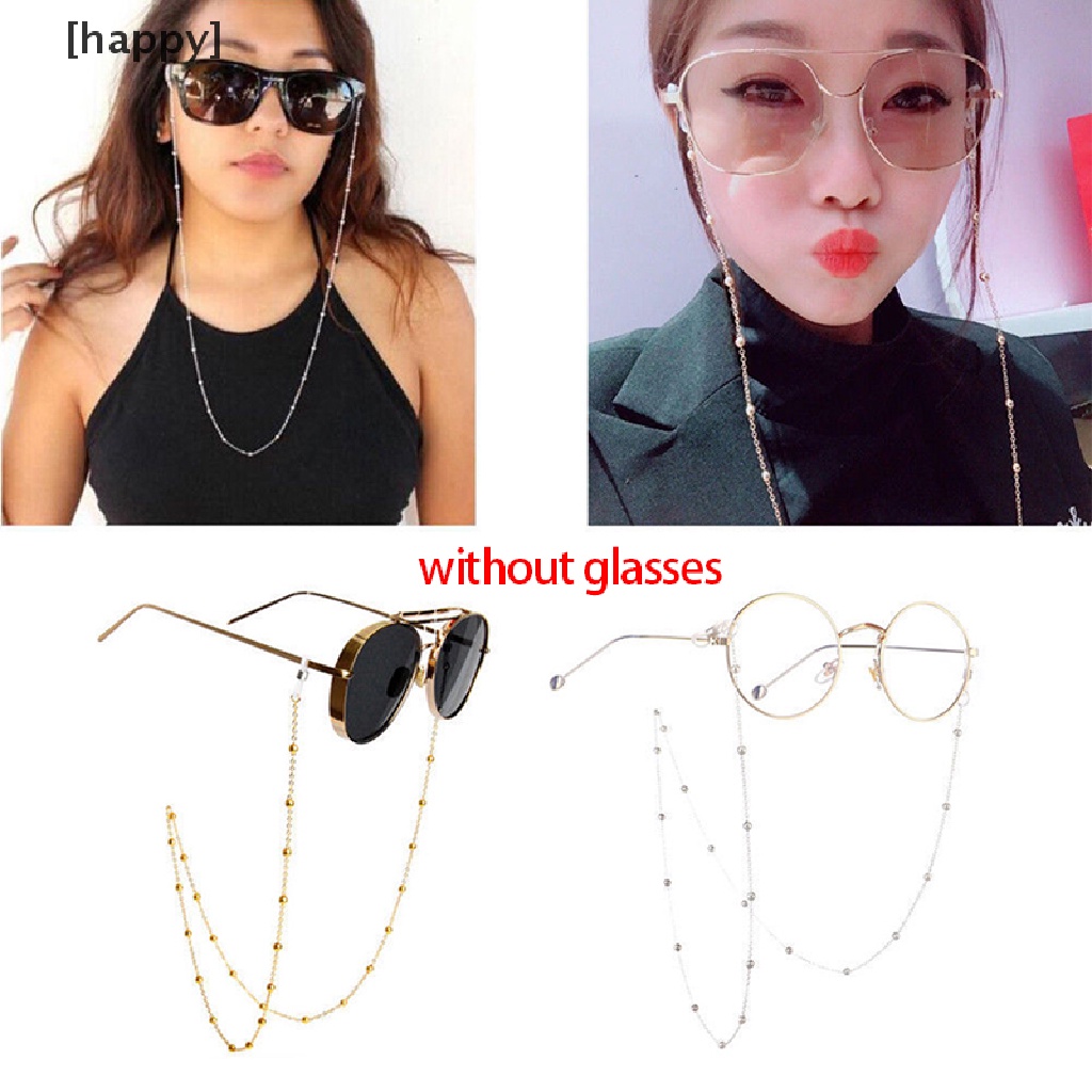 HA Eye Glasses Sunglasses Spectacles Eyewear Chain Holder Cord Lanyard Necklace ID