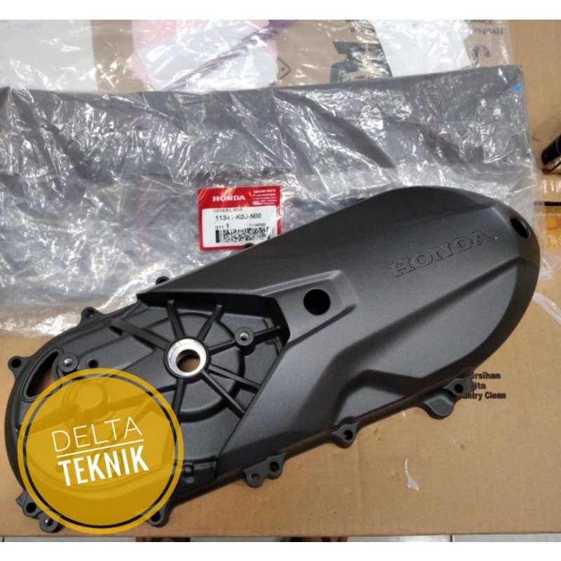 COVER L CVT BAK CVT KIRI HITAM genio beat 2021 2022