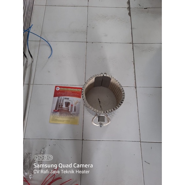 heater band heater keramik dia. 130 mm x 300 mm watt bisa request