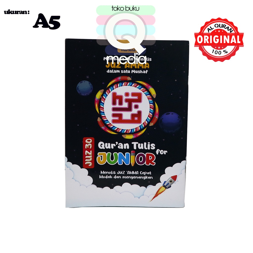 Quran Tulis For Junior Juz 30 Thursina | Membaca Dan Menulis Juz Amma Dalam Satu Mushaf | Menulis Ju