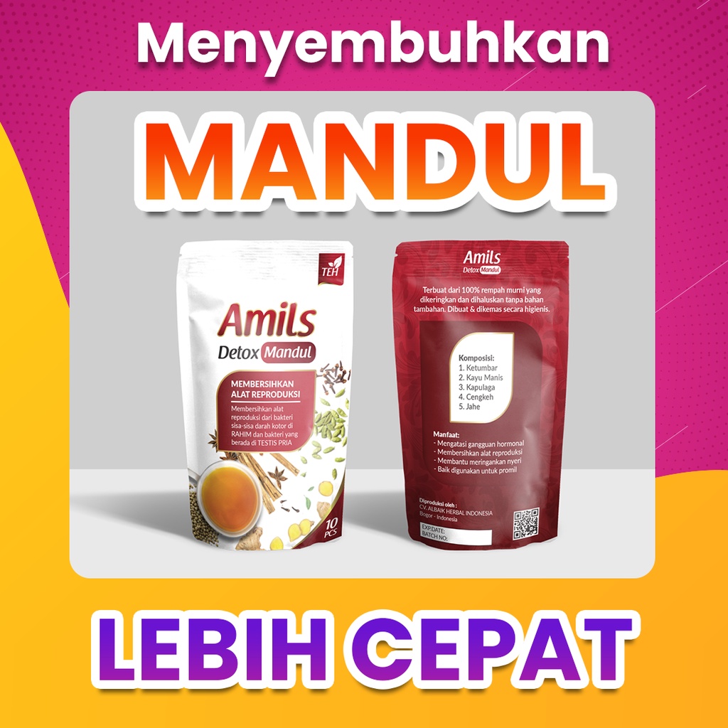 Amils Detox Mandul Promil Menyembuhkan Kemandulan Menyembuhkan Penyakit Kista Menjaga Hormon