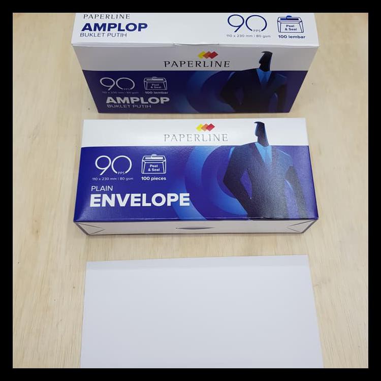 

Terlaris Amplop Putih Polos Paperline 90 Promo