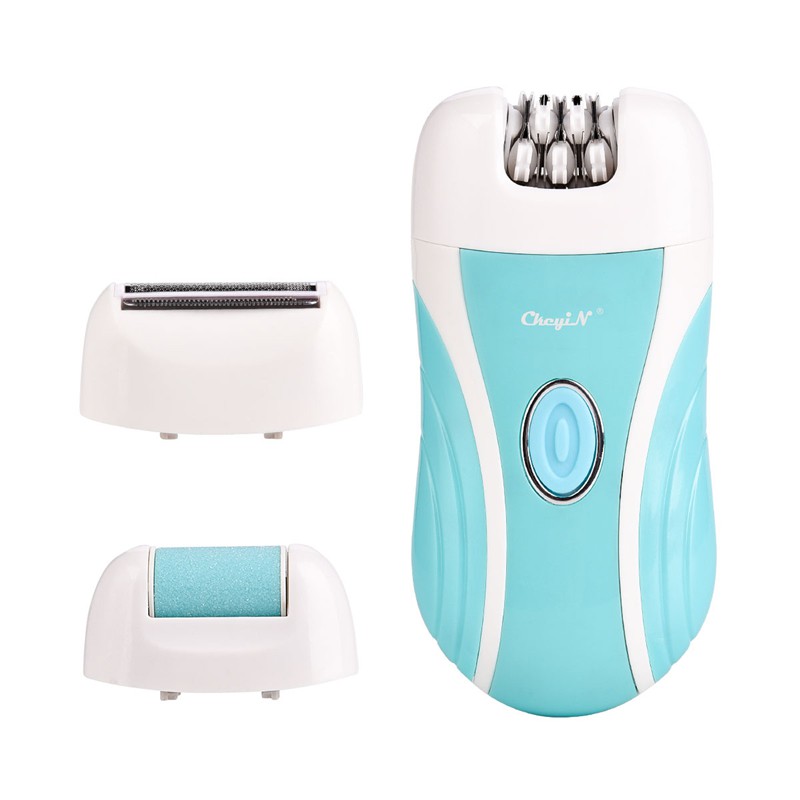 

CkeyiN Epilator Wanita Alat Hair Removal Listrik Kalus Remover