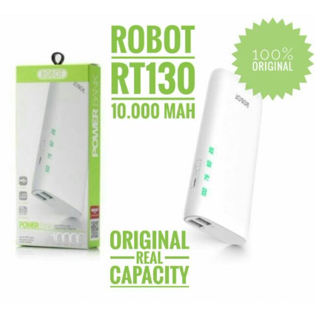 Powerbank Robot RT130