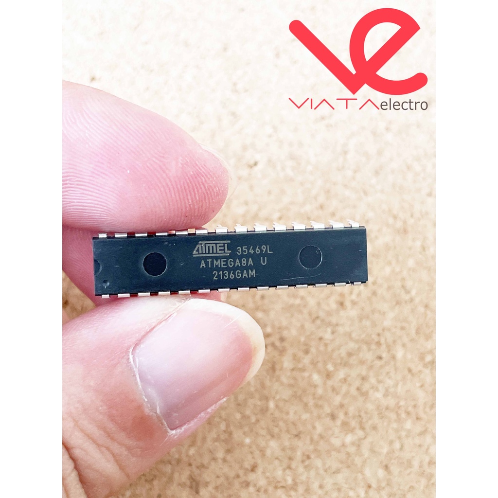 Jual ATMEGA8A ASLI ORIGINAL ATMEGA 8 ORI ATMEGA8 ATMEL 28PIN | Shopee ...