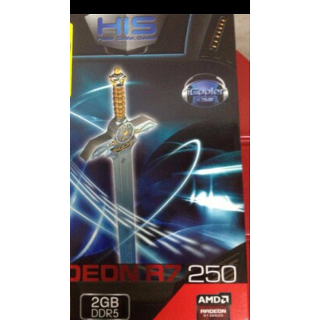 Murah VGA Card HIS Ati Radeon R7 250 2 GB DDR5 128 bit PCI E