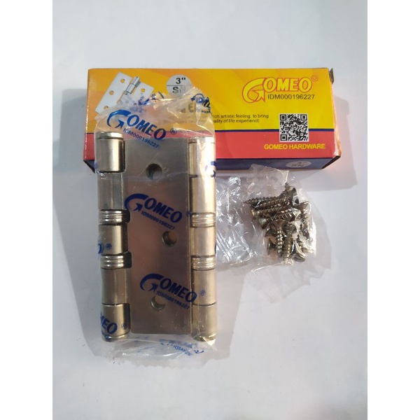 Engsel 3 inch GOMEO jendela pintu tebal