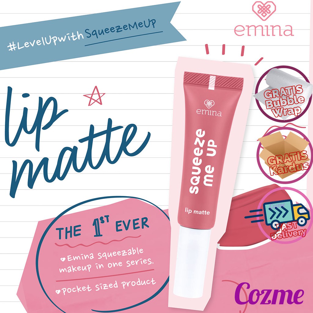 EMINA Squeeze Me Up Lip Matte