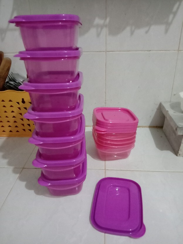 Murah! Toples Kulkas Wadah Bumbu Microwave Safe Bpa Free Satuan Ecer