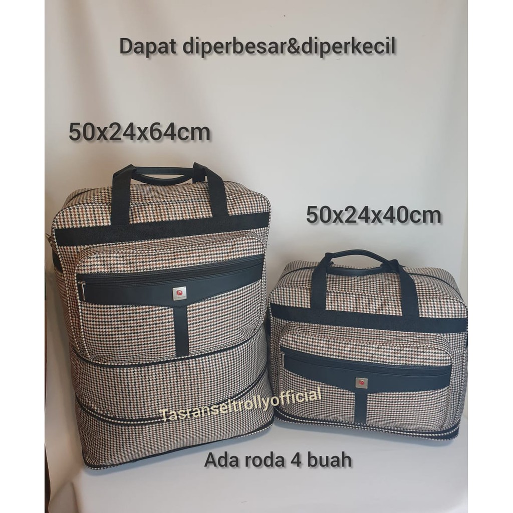 Tas Pakaian RODA 4 Polo Interclub 50cmx24x64cm super jumbo original