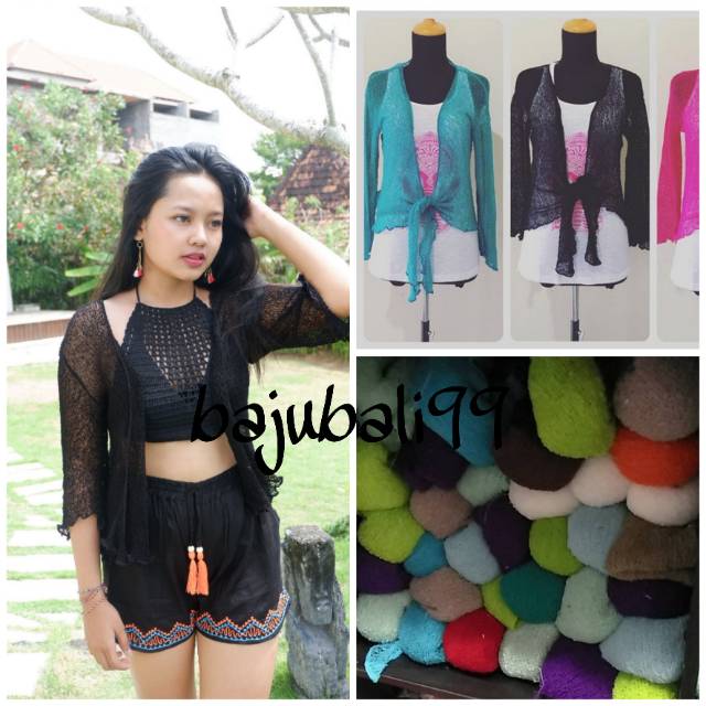 cardigan baju bali oleh oleh baju bali