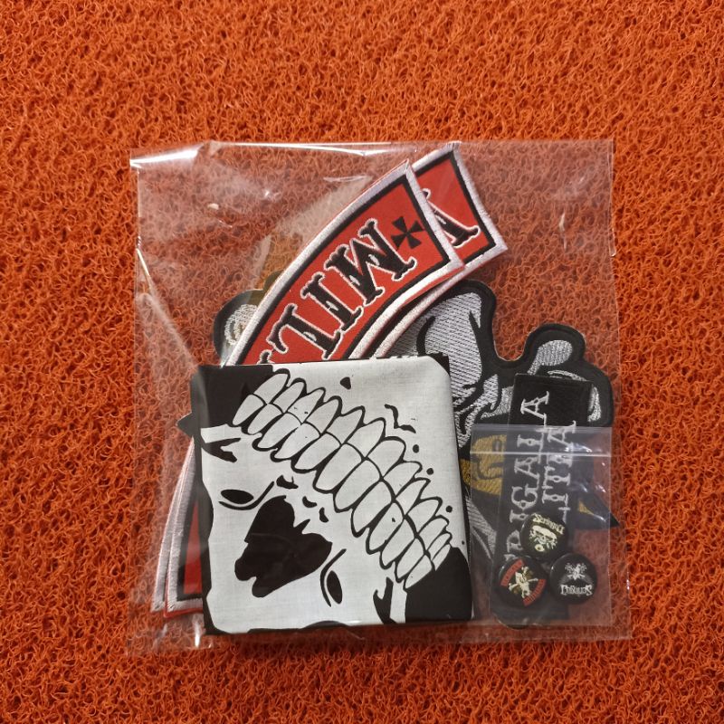 BACKPATCH BORDIR SRIGALA MILITIA SATU SET SUPER MURAH BEST QUALITY