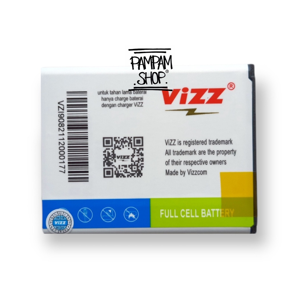 Baterai Vizz Double Power Original Samsung Galaxy S3 I9300 SIII Batre Batrai Battery Ori SM GT-I9300