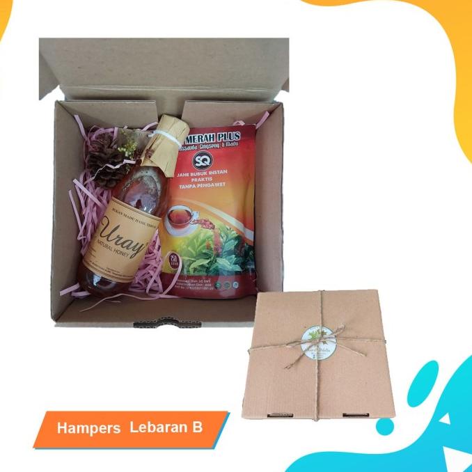 

Parcel Lebaran - Hampers Lebaran Madu Uray Jahe Merah